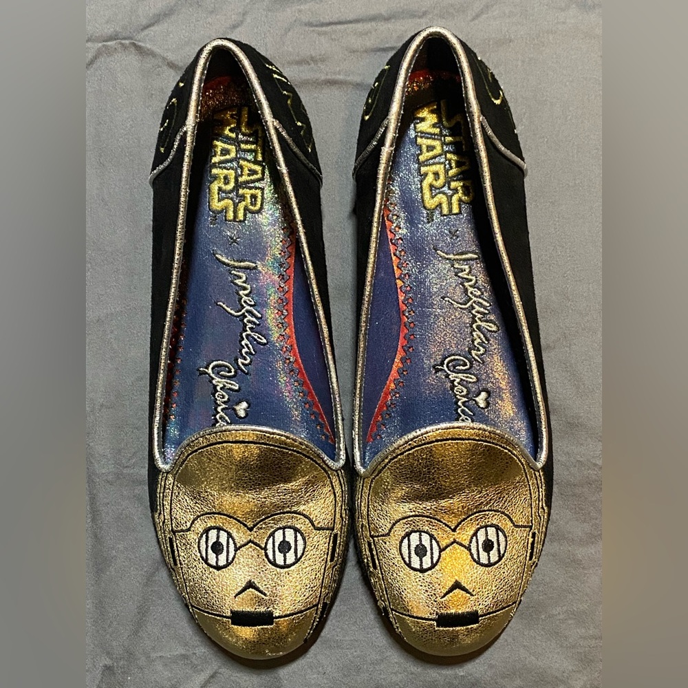 Irregular Choice Star Wars C3PO womens shoes size 7